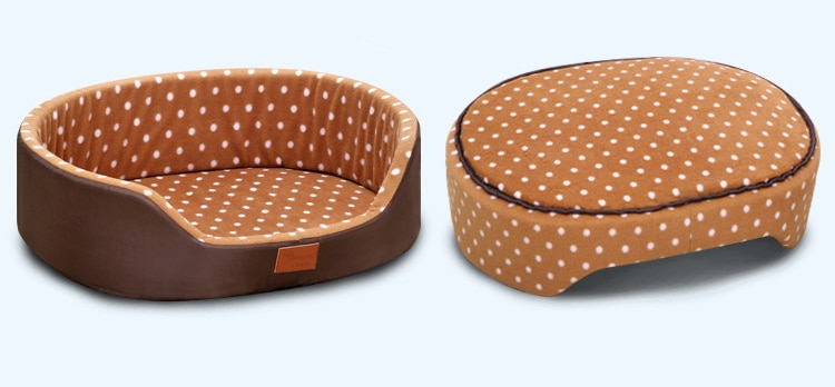 Soft Round Double Sided Bed for Dogs