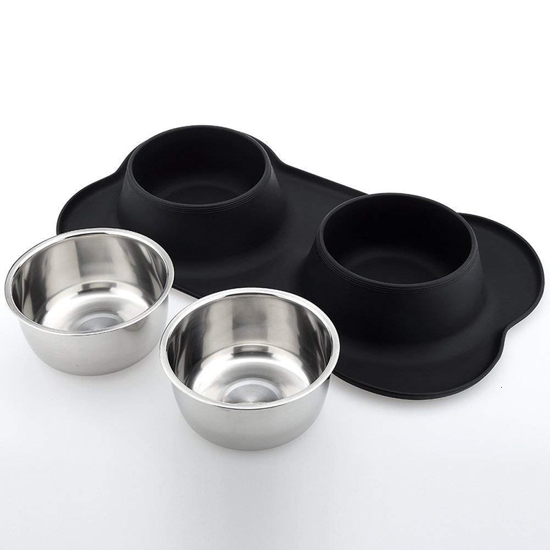 Antislip Double Feeding Bowl